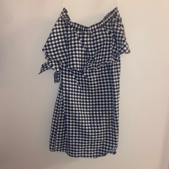 O’Neill Mahalia Strapless Ruffle Mini Dress - Picture 6 of 6